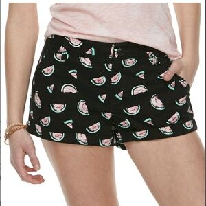 So Women Low-Rise Chino Shorts Sz 11